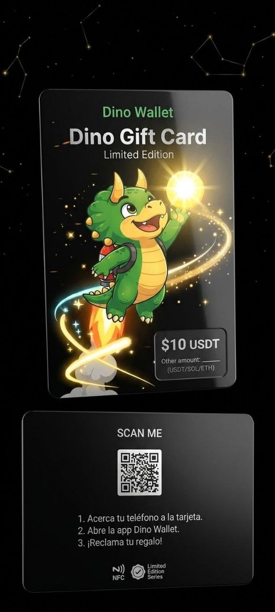 Tarjeta Dino Gift Card