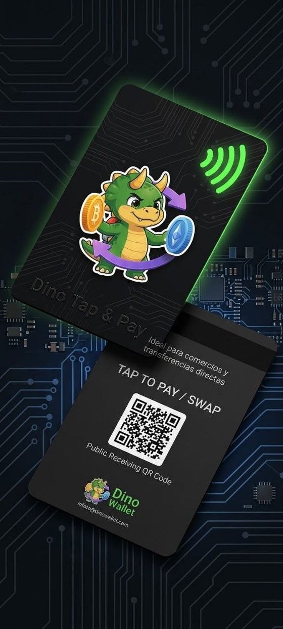 Tarjeta Dino Tap & Pay